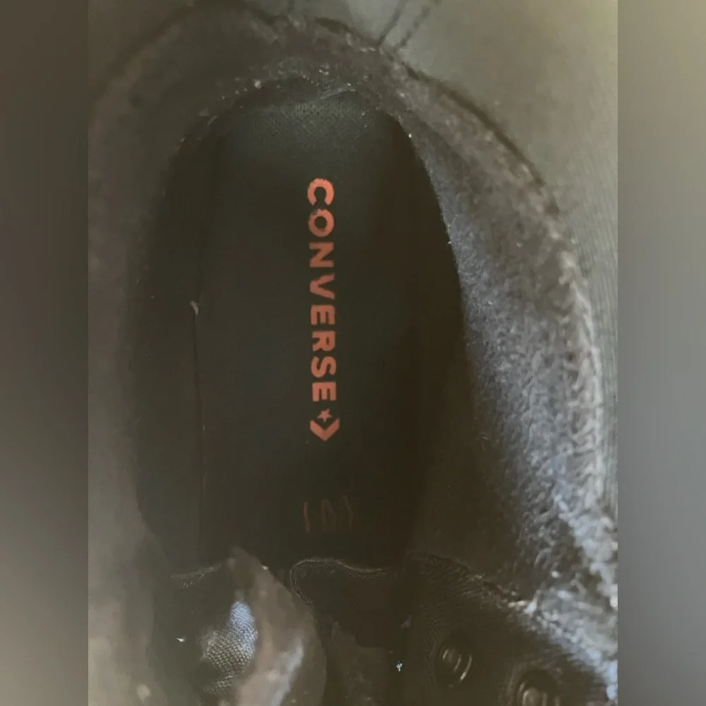 Converse Chuck 70 black leather high tops - Picture 12 of 13